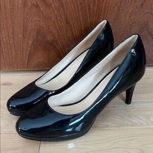 Cole Haan Black Patent Leather Heels